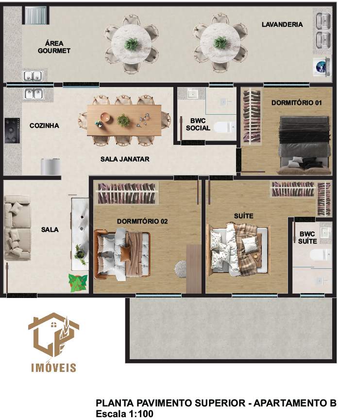 Apartamento para Venda na cidade de Sarandi no bairro Jardim Aurora II